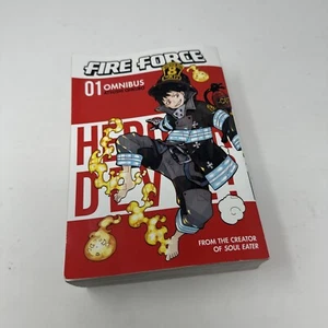 Atsushi Ohkubo Fire Force Omnibus 1 (Vol. 1-3) (Paperback) Fire Force Omnibus - Picture 1 of 13