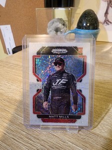 2022 Panini Prizm - White Sparkles Prizm #23 Matt Mills (RC)