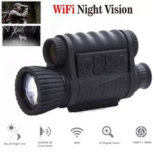 WG650Pro Night Vision Monoculars WiFi Infrared IR HD Night Telescope Camera - Picture 1 of 6