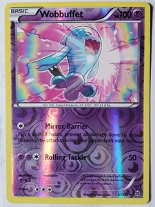 INVERSO HOLO Wobbuffet 67/162 LP - XY Breakthrough Pokemon Card - Imagen 1 de 2