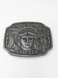 Statue of Liberty Commemoration Belt Buckle 1884-1984 LTD Ed. Serial #025757 - Picture 1 of 4