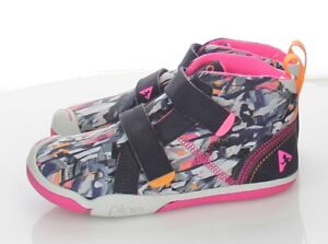 40-62 NEW $76 Toddler Girl's Sz 12 M Plae Max Double Grip Strap Sneakers