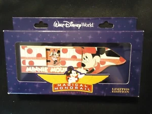 PIN JUMBO JUMBO DISNEY WDW COLECCIÓN DE MONORRAÍL MÁGICO MINNIE MOUSE EN CAJA LE 750 - Imagen 1 de 3