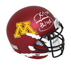 Karl Mecklenburg Autographed Minnesota Golden Gophers Mini Helmet Bas 31932