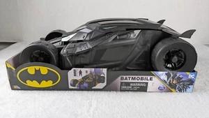 Spin Master DC Comics Matte Black Batman Batmobile 12 inch WB Rare Tumbler - Picture 1 of 3