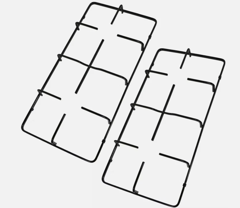 ZWEI Kochfeld Pfannenträger für LAMONA BELLING Gasherd Brenner Rost Ständer KOSTENLOSER VERSAND