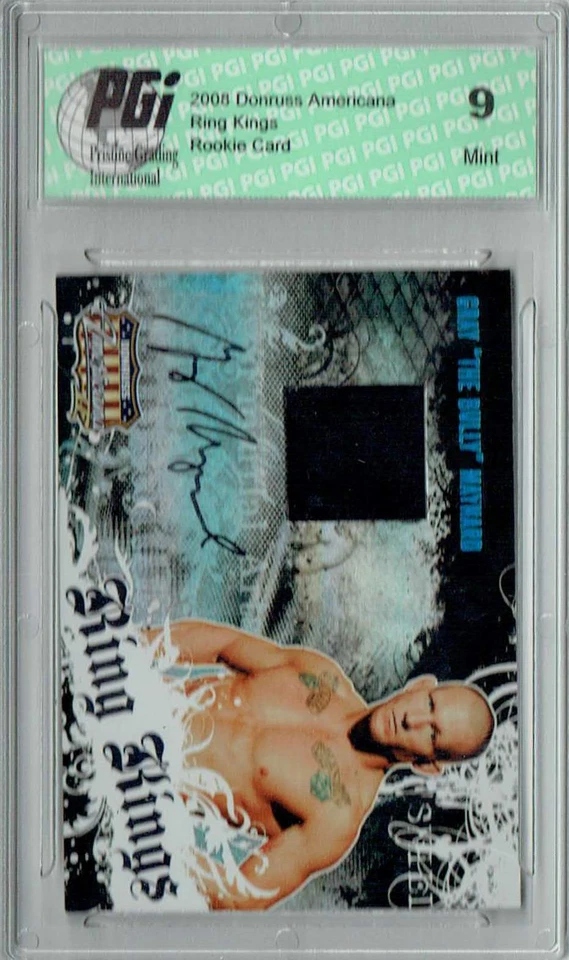 Gray Maynard 2008 Donruss Americana #RK-GM Auto Patch 269/500 Rookie Card PGI 10 - Image 1 of 1
