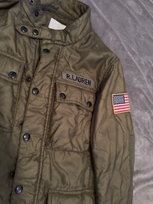 Chaqueta Militar Ralph Lauren Denim & Supply Puffer/Pequeña para Hombre  Foto 1 de 4