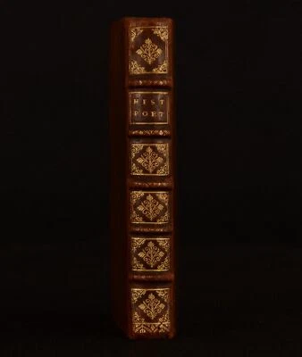 1693 L'Histoire Poetique Ancient Poets Pere Gautruche French - Image 1 of 4