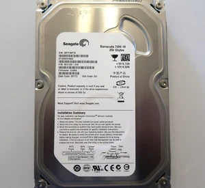 Seagate ST3250310AS 9EU132-310 4.AAA (6RY) SU China 250gb 3.5" Sata HDD OCT-2008 - Picture 1 of 3