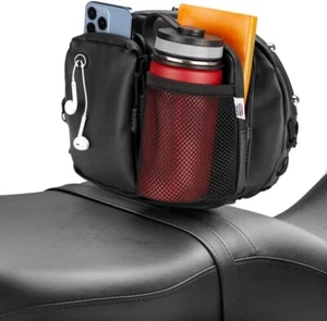 Motorcycle Backrest Bag Organizer for CVO Road Glide Limited Tri Glide Touring - Picture 1 of 8