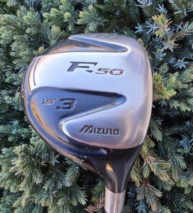 Mizuno F-50 15* 3 Wood EXSAR FS2 Graphite Regular Flex  - Picture 1 of 10