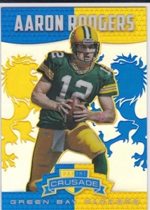 AARON RODGERS Panini Crusade PREMIUM FOOTBALL CARD Green Bay Packers MINT! - Picture 1 of 2