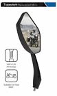 Yamaha XSR900 Abarth Oxford Trapezium Motorcycle Mirror Glass Left Side 10mm