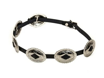 Banda Caracola Gamuza Como Fedora Sombrero Banda de Cuero Slash Rock Punk Gótico Steampunk EMO Foto 1 de 4