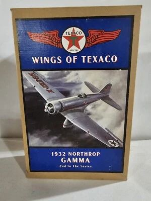 Wings Of Texaco 1931 Stearman Biplane & 1932 NORTHROP GAMMA NEW! #2 - Image 1 of 4