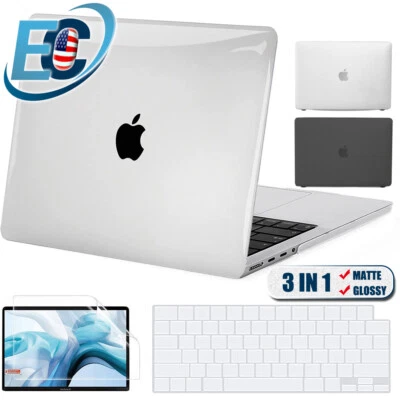 For MacBook Pro 14" 16" 2023 2021 M3 M2 M1 Hard Shell Case &Keyboard Cover &LCD - Image 1 of 4