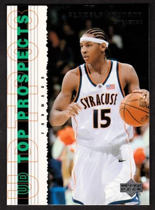 2003-04 UD Top Prospects #57 Carmelo Anthony RC NUGGETS ROOKIE - Picture 1 of 2