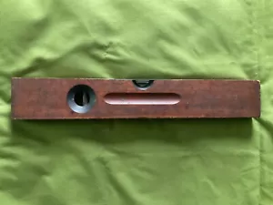VINTAGE c1920s 20 INCH STANLEY n. 00 SWEETHEART WOOD LEVEL NUOVO BRITAIN CT USA - Foto 1 di 8