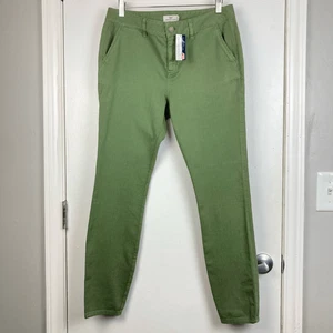 Vineyard Vines Women’s Skinny Utility Chino Pant Army Green Back Cargo Pockets 8 - Picture 1 of 10