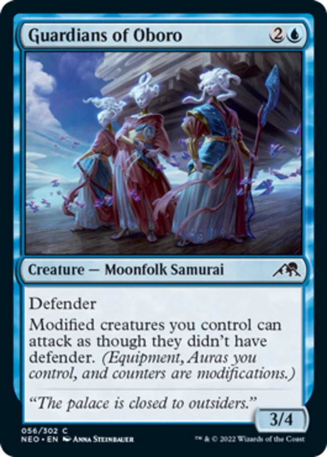 x1 Guardians of Oboro - Kamigawa: Neon Dynasty - NM - MTG - Image 1 of 1