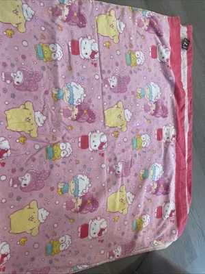 HELLO KITTY PINK BEACH TOWEL From Loot Crate. New Without Tags. Rare - Image 1 of 4