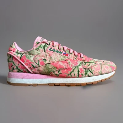 Reebok Classic Women's 7 Lqqk Studios Shoes Pink Low Top Lace Up - Image 1 of 4