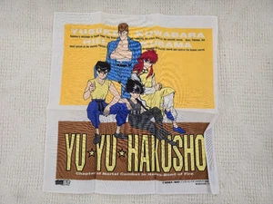 RAR Vintage Retro Yu-Yu Hakusho Baumwolle Taschentuch 11,5 x 11,5 Zoll Neu unbenutzt - Bild 1 von 9