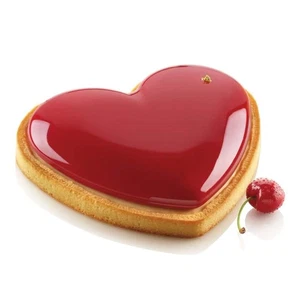 Anello Tarte Ring Amore Cuore Microforato 205x190 h 20 mm - Silikomart - Foto 1 di 4
