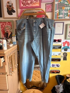 Vaqueros BNWT ASOS talla 26 azul pierna ancha - Imagen 1 de 4