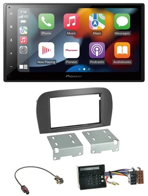 Pioneer DAB Bluetooth 2DIN USB MP3 Autoradio für Mercedes SL-Klasse R230 2006-20 - Bild 1 von 4