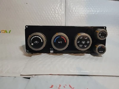 Interruptor de control de clima Nissan Armada QX56 2004-2007 tablero HVAC de doble zona Foto 1 de 4
