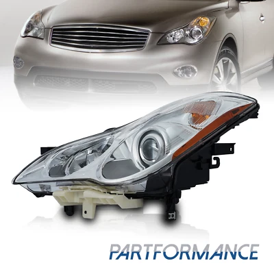 For 2008-2012 Infiniti EX35 14-17 QX50 Halogen Headlight Left Driver 260601BA1A - Image 1 of 4