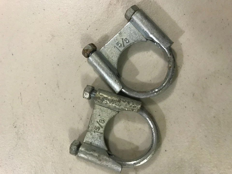 Polaris Arctic Cat John Deere Homelite NOS 1 5/8" Muffler Clamp Snowmobile 1Pair