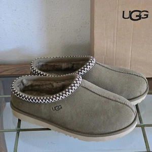 NEW KIDS 6 ANTILOPE UGG TASMAN II SUEDE WOOL SLIPPERS LOAFERS 1019066K WOMENS 8 - Picture 1 of 8