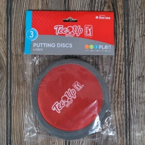 PGA Tour Tee Up Golf Putting Discs Targets Practice Anywhere 5 inch 4 Pack - Picture 1 of 6