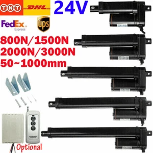 24V 50mm 1000mm 800N 2000N 3000N Linear Actuator Motor Heavy Duty Fast 5-20mm/s - Picture 1 of 45