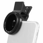 ZOMEI 37 MM Telefonkamera kreisförmiger Polarisator CPL Objektivfilter mit Clip für iPhone