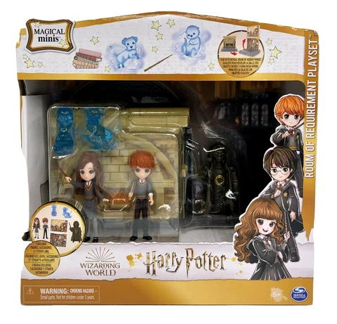 Harry Potter Wizarding World Magical Minis Room Of Requirement PlaySet --NEW Cover