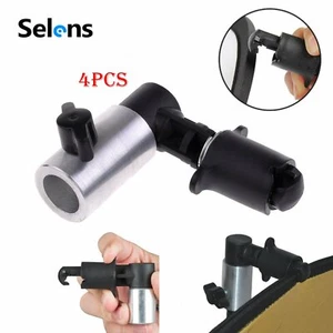 4X Video Photography Background Reflector Disc Holder Clip Clamp For Light Stand - Picture 1 of 9