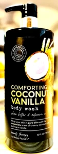 BOTANICAL SPA THERAPY COMFORTING COCONUT VANILLA Shea Butter BODY WASH 32 fl.oz - Picture 1 of 3