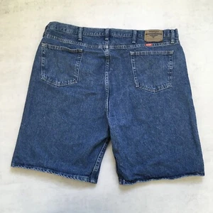 Wrangler Shorts Mens 44 Blue Denim Relaxed Fit Workwear Jean Western Casual - Picture 1 of 10