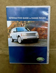 Interaktiver Leitfaden für Range Rover 2007 DVD Neu - Bild 1 von 5