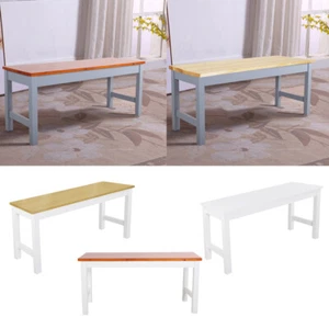 Dining Bench 91cm Pine Wood Bench Wooden Bench for Dining Table Kitchen Hallway - Picture 1 of 31