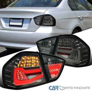 Luces traseras LED Smoke para BMW E90 325i 328i 2006-2008 serie 3 4 puertas sedán - Imagen 1 de 10