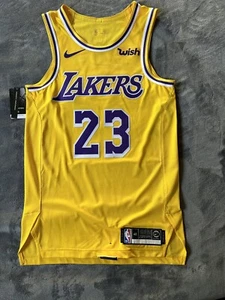 LeBron James Authentic Vaporknit Jersey Lakers Icon Wish Patch 2019 2020 XL FMVP - Picture 1 of 11