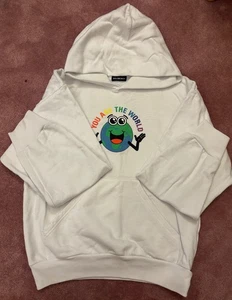 (Authentic) Balenciaga Kids Hoodie (You are the World) - Picture 1 of 8