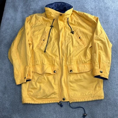 Chaqueta amarilla para hombre Abercrombie and Fitch Weatherwear talla mediana esquí al aire libre Foto 1 de 4