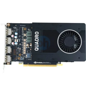 HP (919988-001) NVIDIA Quadro P2000 - 5GB GDDR5 PCIe-x16 FH GPU (919988-002) - Picture 1 of 7