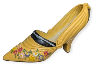 1999 Kingsbridge "My Treasure" Miniature Victorian High Heel Resin Shoe - Picture 1 of 10